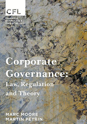 Corporate Governance  Law, Regulation and Theory